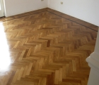 Rovere massello a spina di pesce
