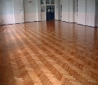 Aula in parquet